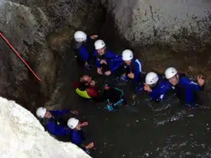 canyoning la clusaz