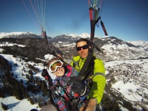 Baptême parapente la Clusaz