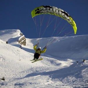 Speed riding Sport outdoor La Clusaz hiver