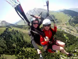 parapente Clusaz