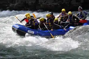 rafting laclusaz