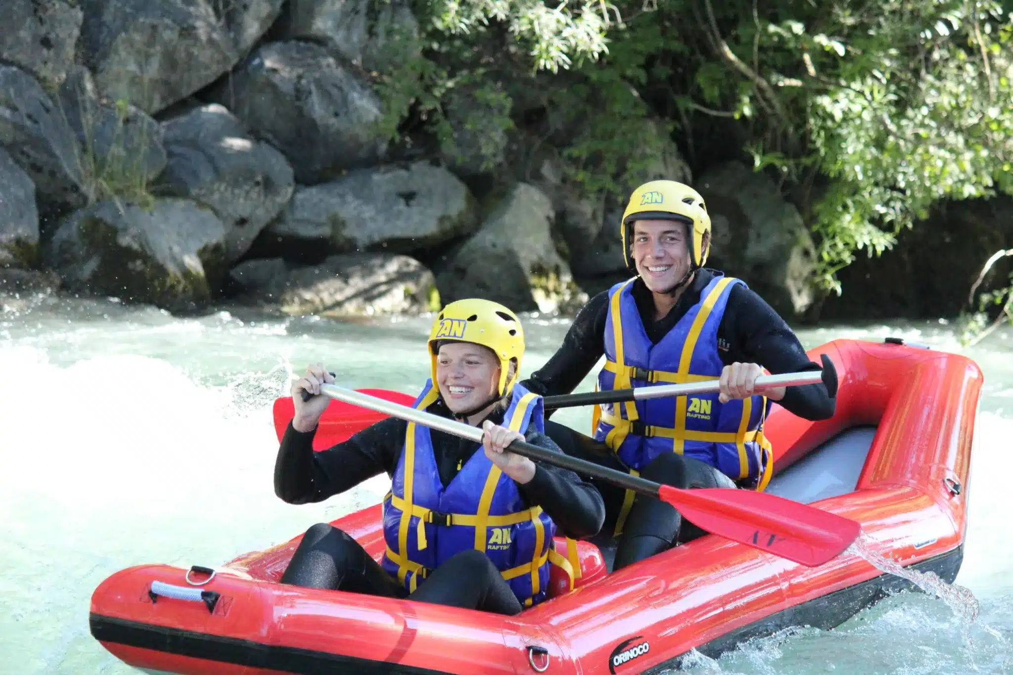 Séminaire rafting en été dans les Aravis